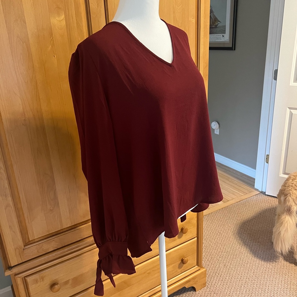 NWOT CeCe blouse XL nonsmoking home